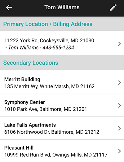 Add Secondary Locations