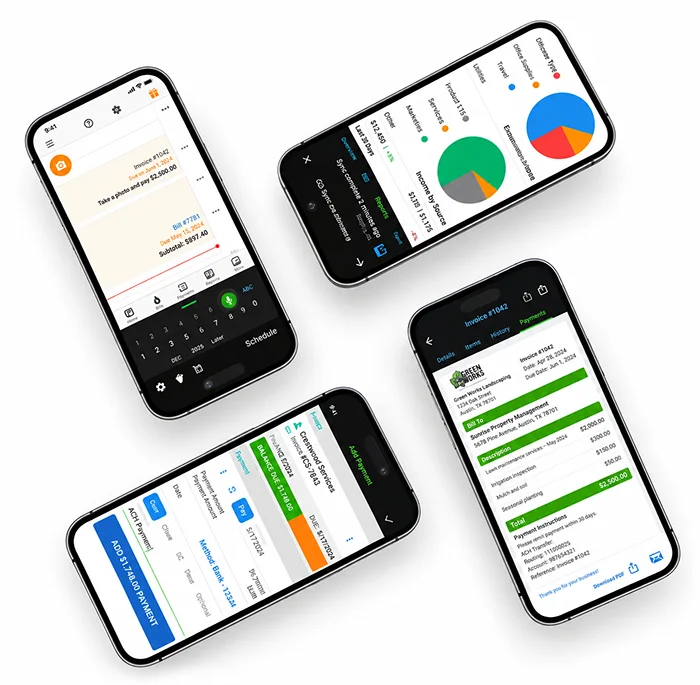 WorkQuote app for estimates, job scheduling, and invoicing